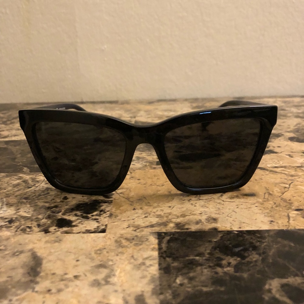 Coach 8208 L1635 Black and Blue Sunglasses